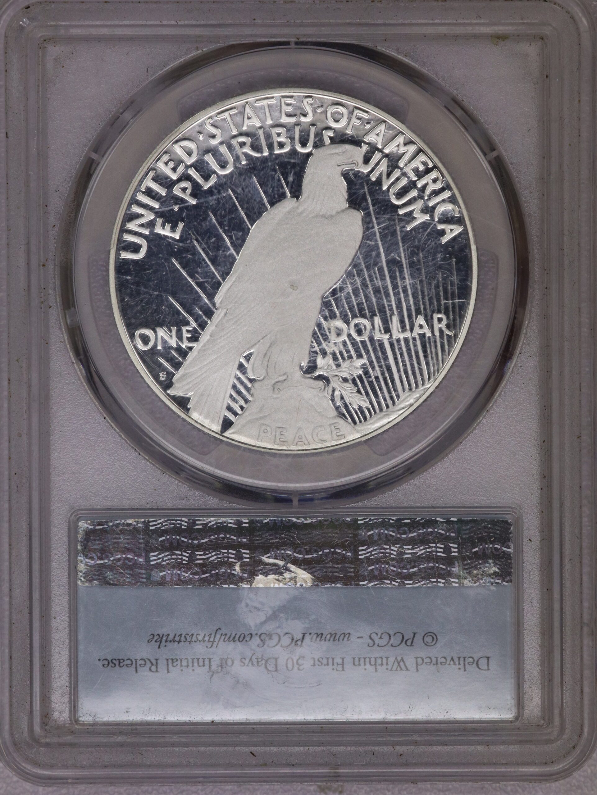 2023-S Peace Dollar PCGS First Strike PF69 DCAM - Image 2