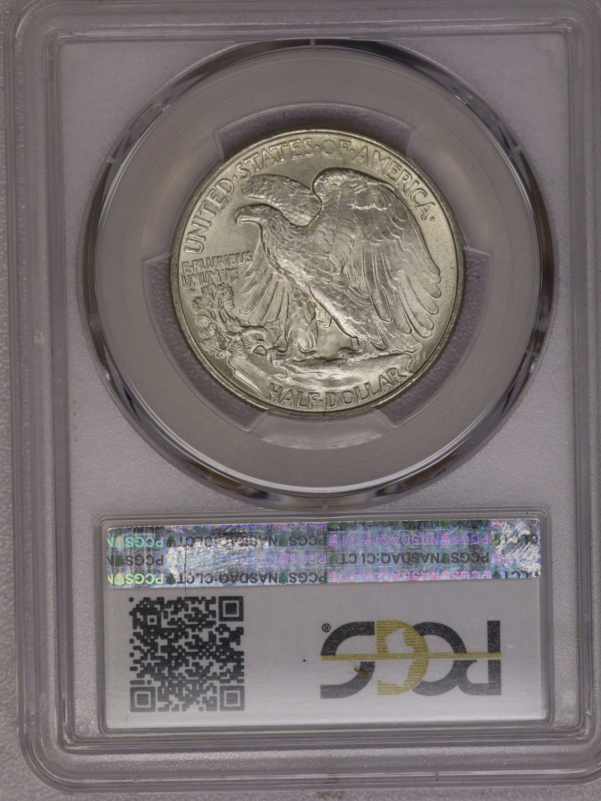 1946 Walking Liberty Half Dollar PCGS MS66 - Image 2