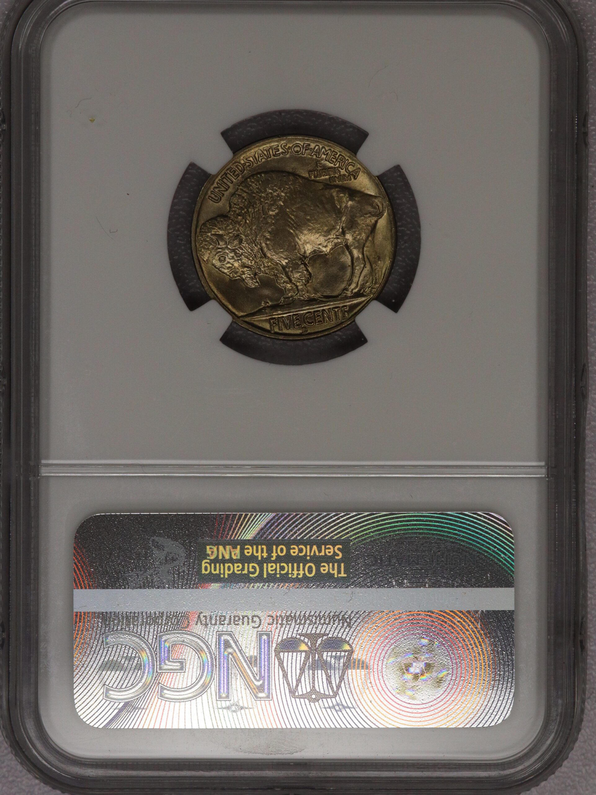 1938-D Buffalo Nickel NGC MS66 - Image 2