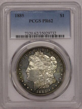 1885 Proof Morgan Dollar PR62 PCGS