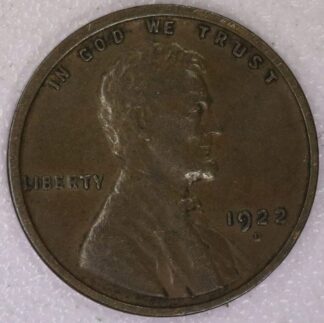 1922-D Lincoln Cent Choice VF