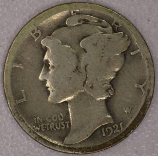 1921-D Mercury Dime Good