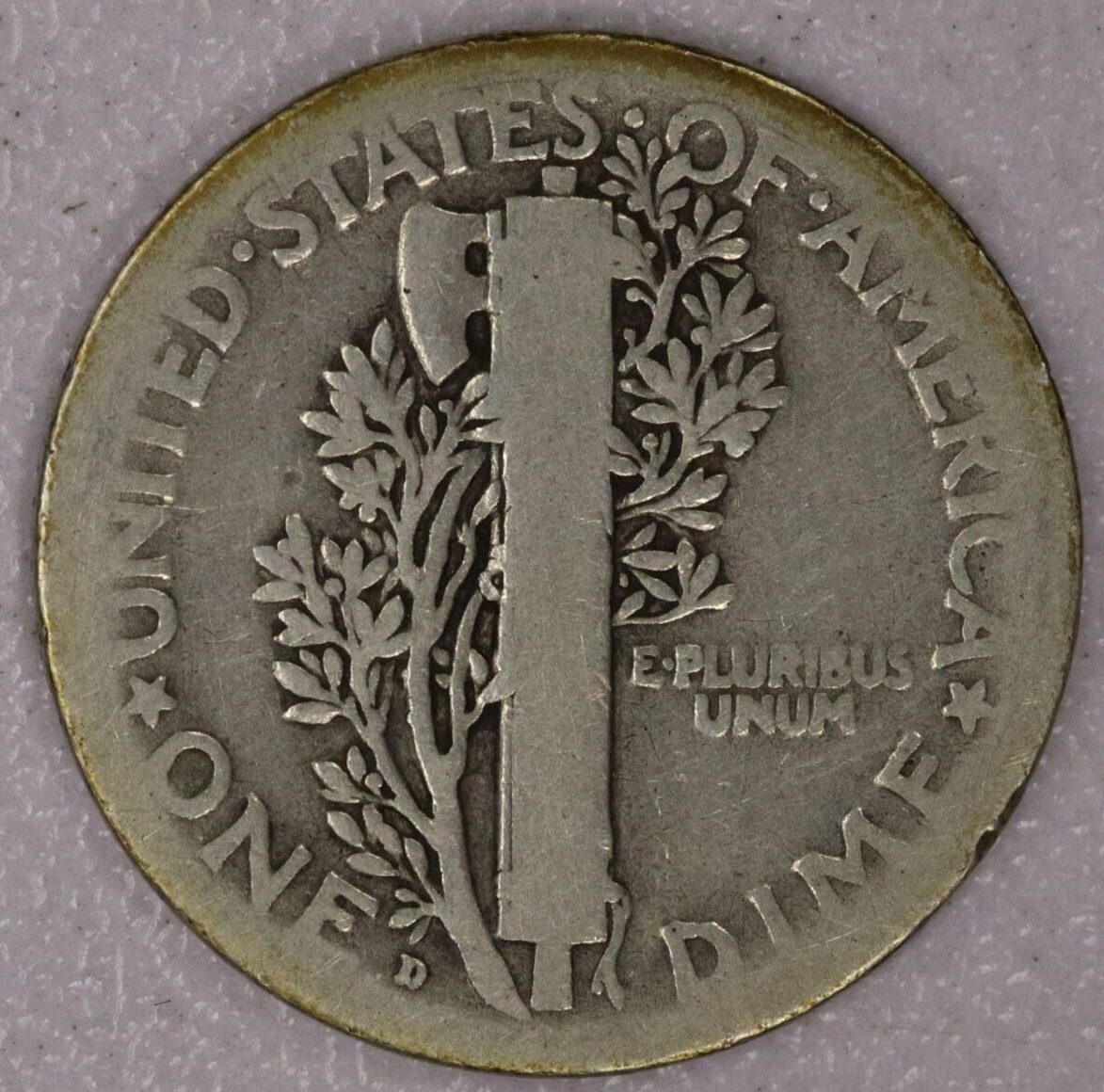 1921-D Mercury Dime Good - Image 2