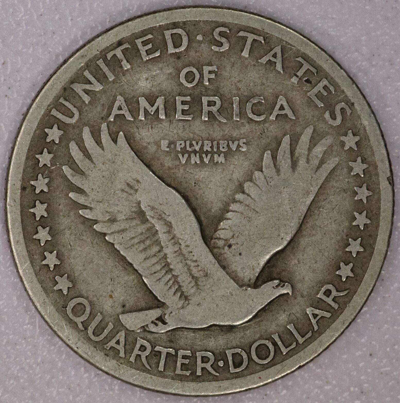 1917 Type 1 Standing Liberty Quarter Fine - Image 2
