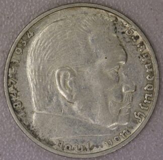 1936-G German Two Marks Key Date