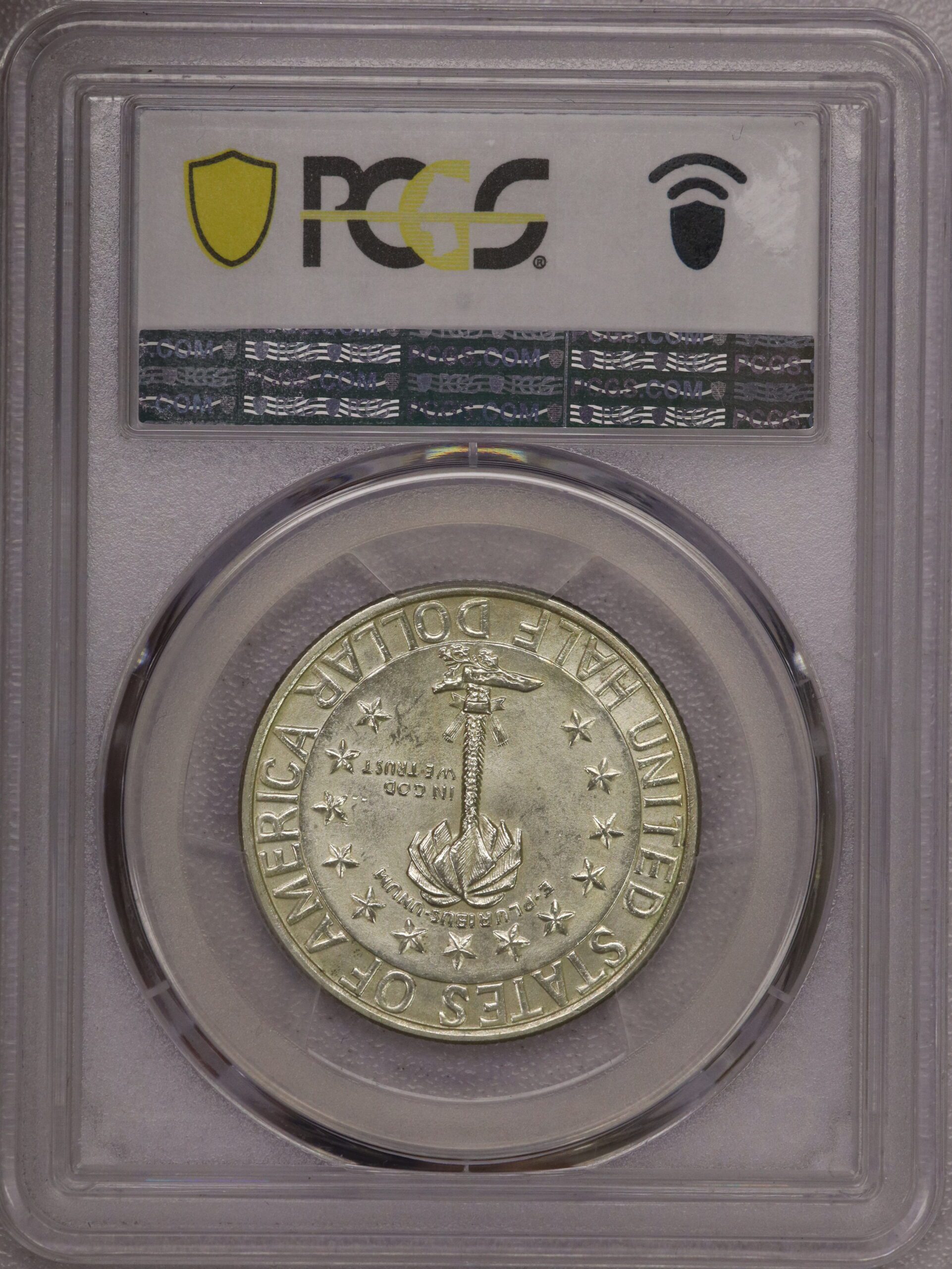 1936 Columbia Commemorative Half Dollar PCGS MS64 - Image 2
