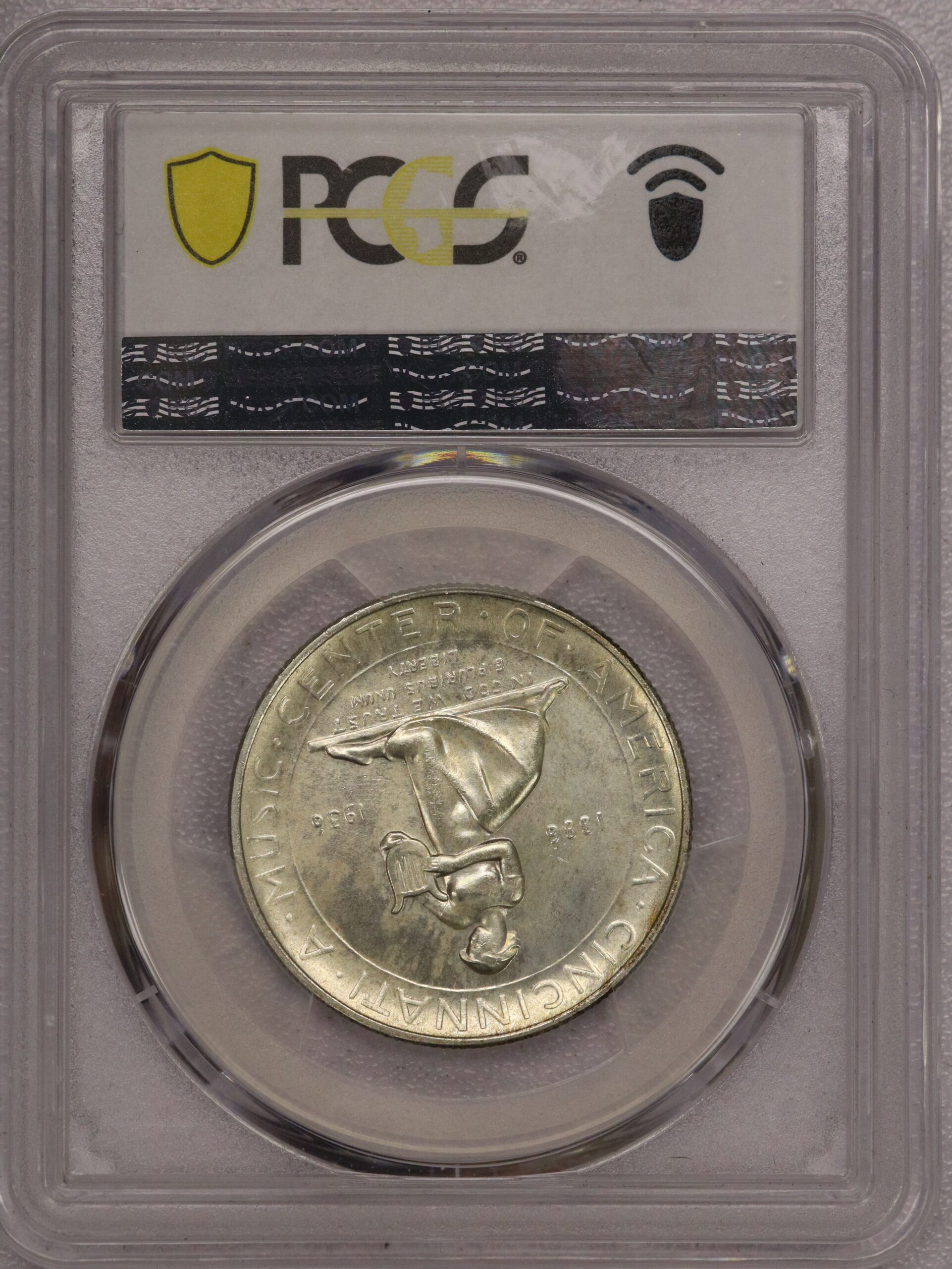 1936 Cincinnati Commemorative Half Dollar PCGS MS64 - Image 2