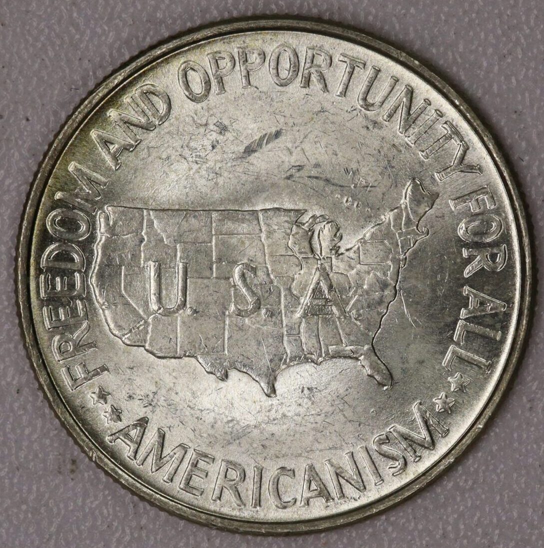 AUCTION- 1952 Carver/Washington Commemorative Half Dollar UNC - Image 2