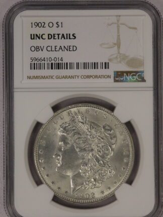 AUCTION- 1900-O Morgan Dollar NGC Unc Details