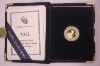 2012 Gold Eagle 1/10th Proof $5 OGP