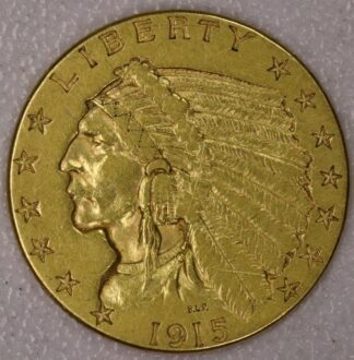 1915 $2.50 Indian Head Gold
