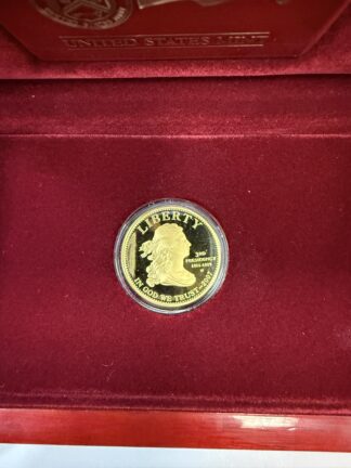 2007 First Spouse 1/2 OZ Gold PROOF Coin - Jefferson's Liberty - OGP