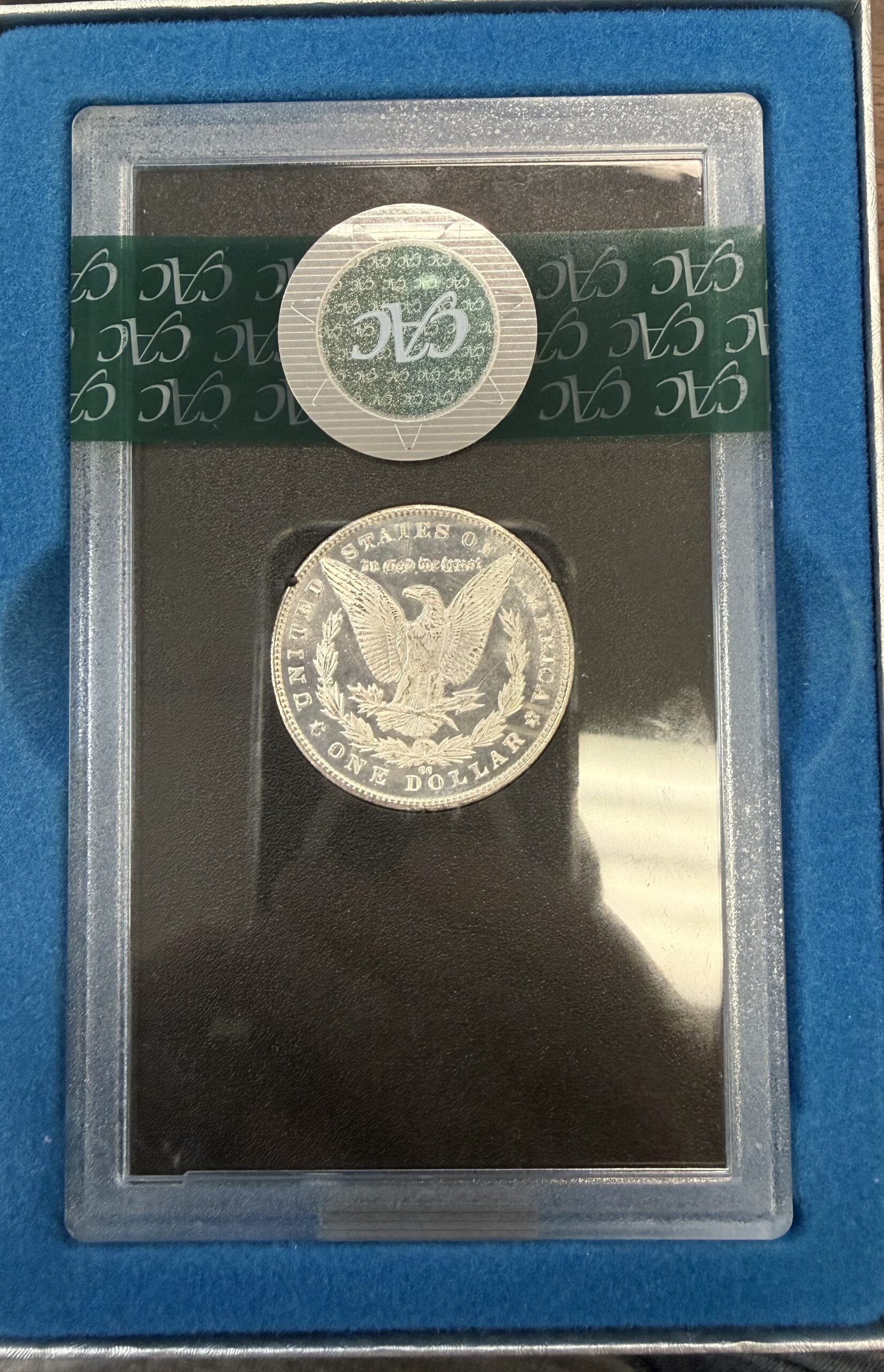1883 CC Morgan Dollar GSA MS61 PL CACG - Image 2