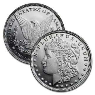 1/4 oz Silver Morgan Round