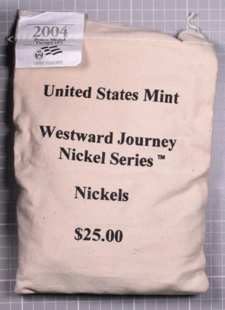 2004 Westward Journey Nickel Series Mint Sealed Bag (Keelboat Design)