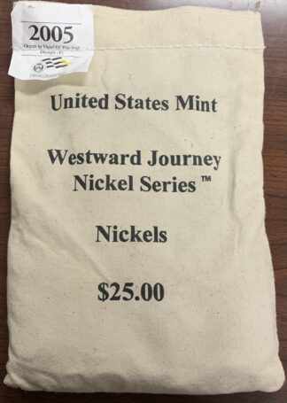 2005 Westward Journey Nickel Series Mint Sealed Bag (American Bison Design)