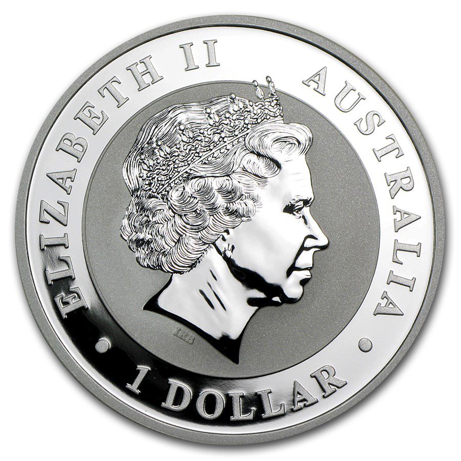 2013 Australia 1 oz Silver Kookaburra BU - Image 2