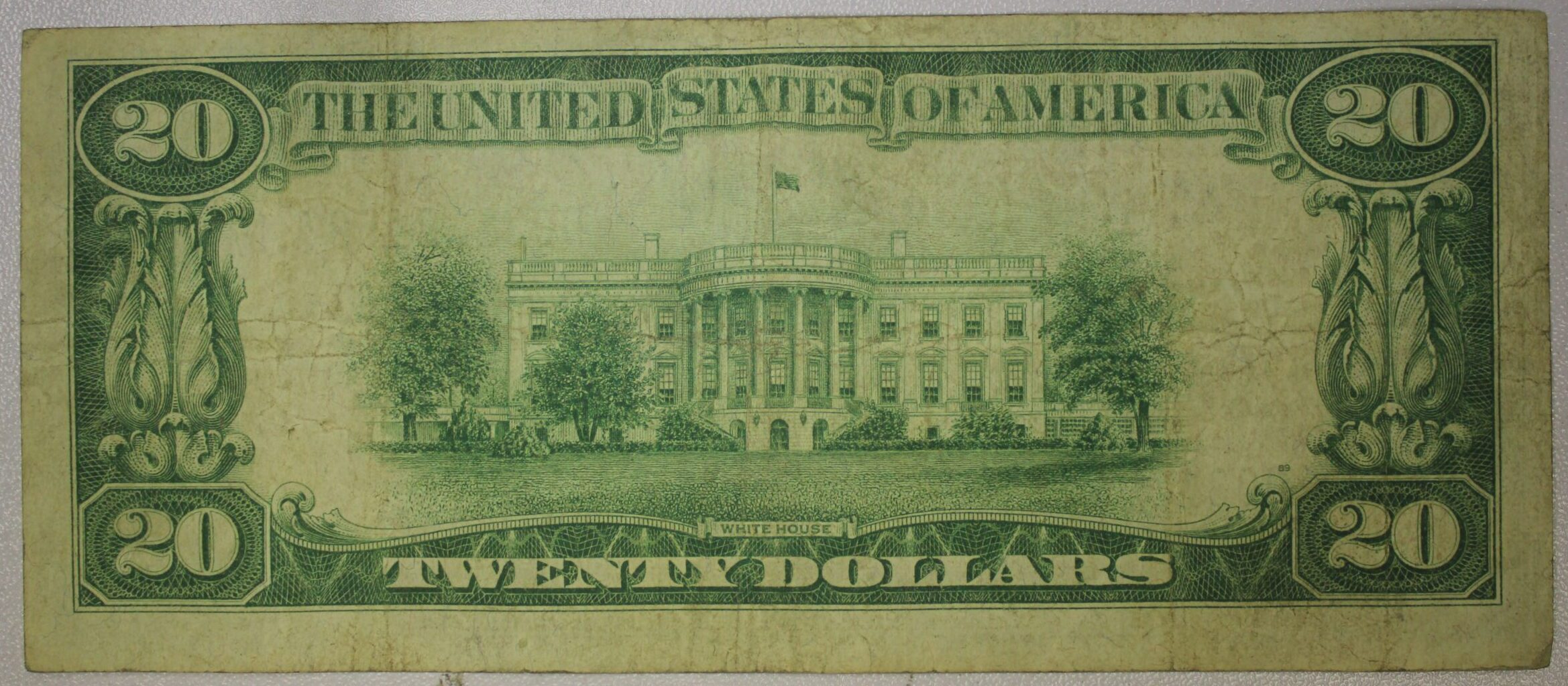 AUCTION- 1928 Twenty Dollar Federal Reserve Note Cleveland District Circulated - Image 2