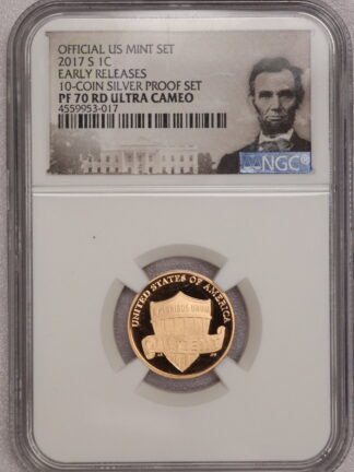 2017-S Proof Lincoln Cent NGC PF70 UC First Releases