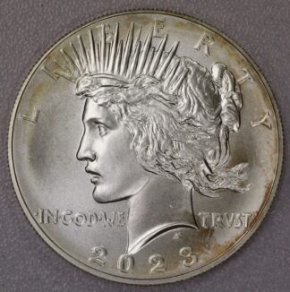 Auction - 2023 Peace Dollar No Packaging Toning