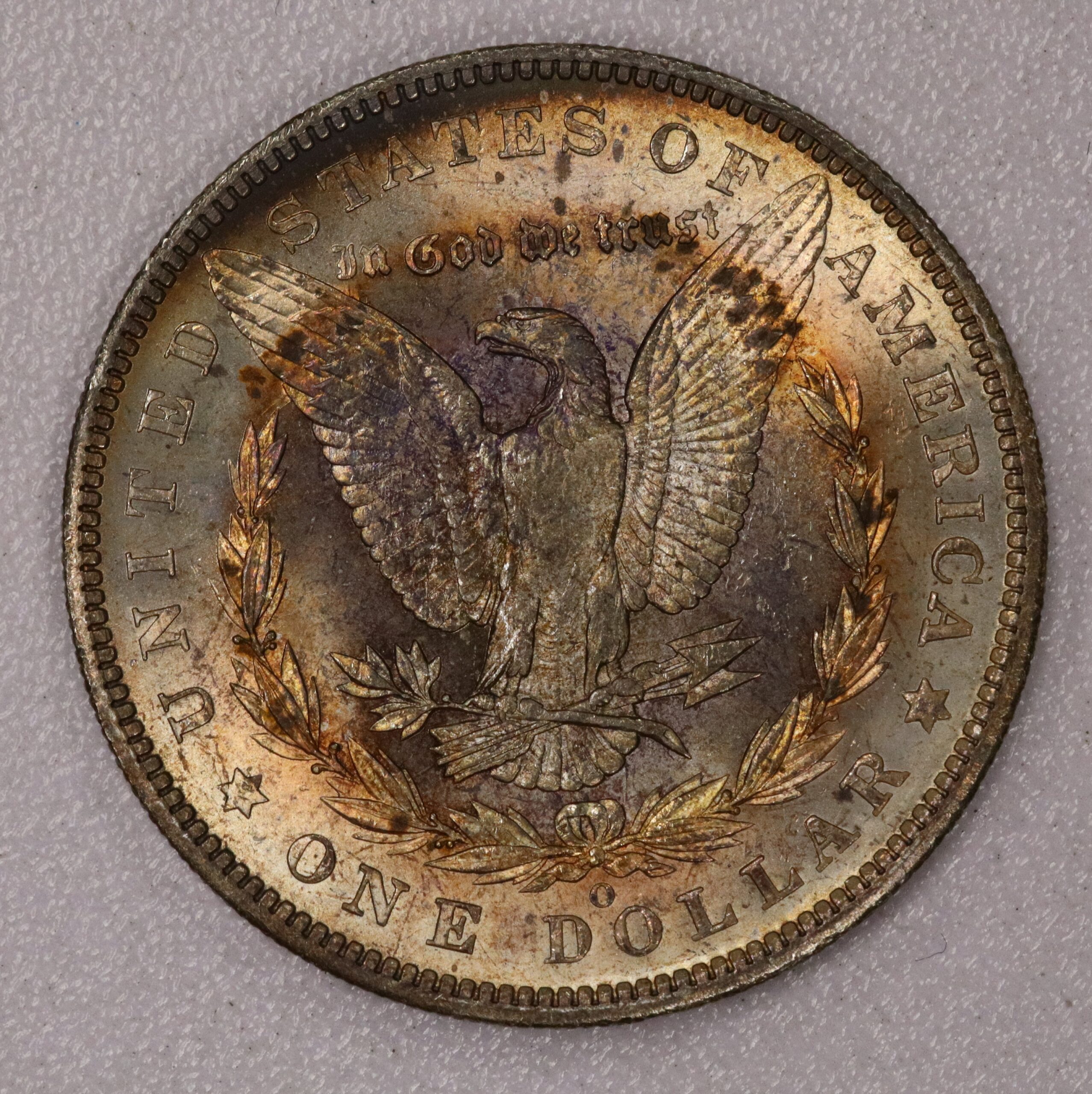 Auction - 1904-O Morgan Dollar Toned - Image 2
