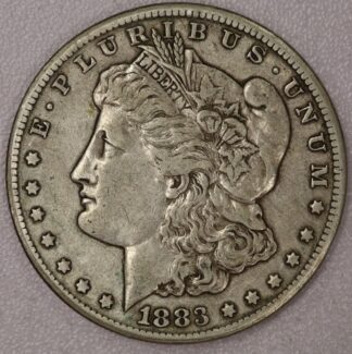 AUCTION- 1883-CC Morgan Dollar