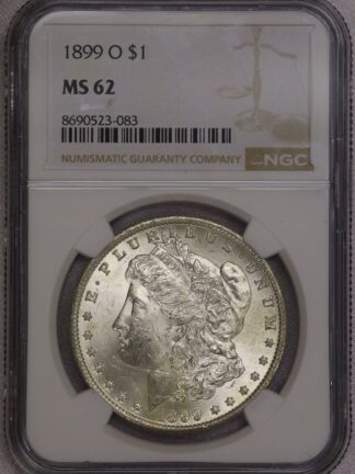 1890-O Morgan Dollar NGC MS62