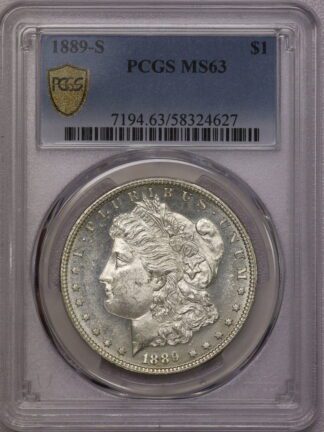 1889 S Morgan Dollar PCGS MS63