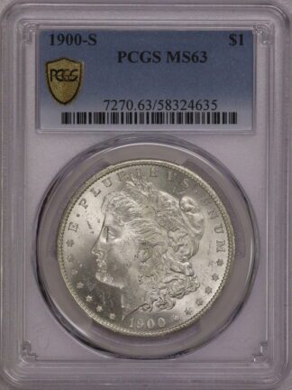 1900 S Morgan Dollar MS63 PCGS