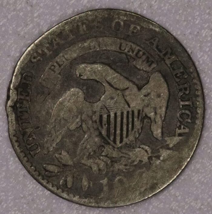 AUCTION- 1828 Capped Bust Dime Very Circulated - Image 2