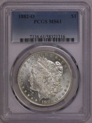 1882-O Morgan Dollar PCGS MS61