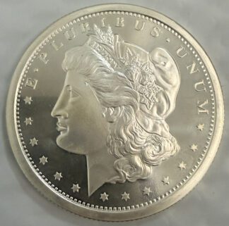 Auction- 5oz Morgan Dollar Silver Round .999