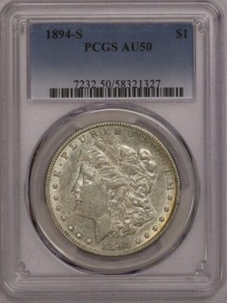 1894-S Morgan Dollar PCGS AU50