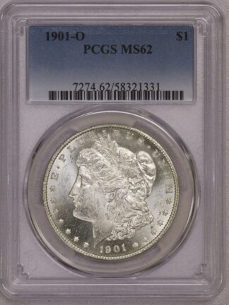 1901 O Morgan Dollar PCGS MS62