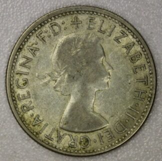 1954 Australia Commemorative Florin Royal Visit Circulated