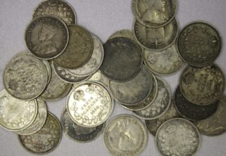 1870-1920 Canada Five Cent .925 Silver Coins (Date our Choice)