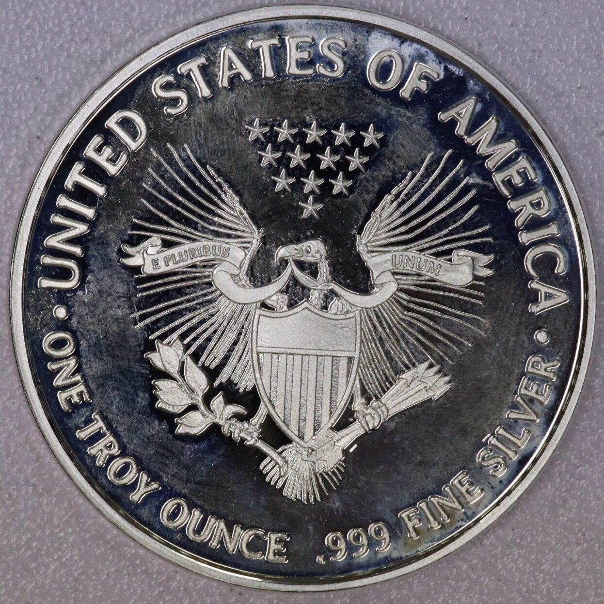 AUCTION- 2017 Indian Chief American Western Skulls One Troy Ounce .999 Silver - Image 2