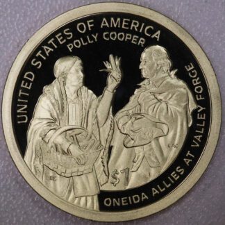Auction - 1776 - 2026 Polly Cooper Oneida Allies Golden Dollar Proof