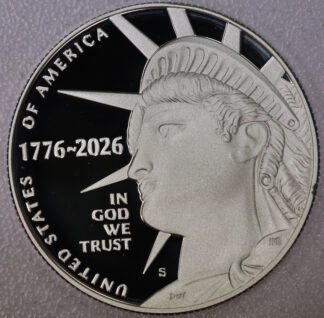 Auction - 1776 - 2026 Liberty Silver Half Dollar Proof