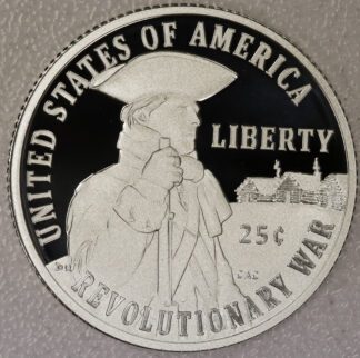 Auction - 1776 - 2026 Revolutionary War Silver Quarter Proof