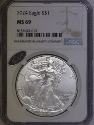 2024 American Silver Eagle NGC MS69