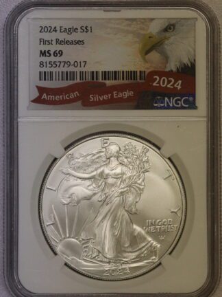 2024 American Silver Eagle NGC MS69 First Releases