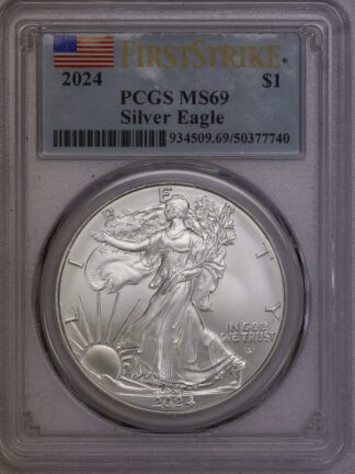 2024 American Silver Eagle PCGS MS69