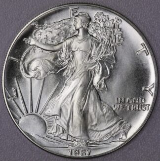 Auction - 1987 American Silver Eagle