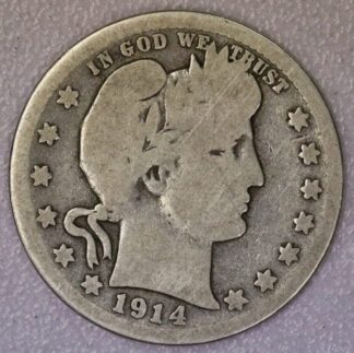 1914-S Barber Quarter AG-G