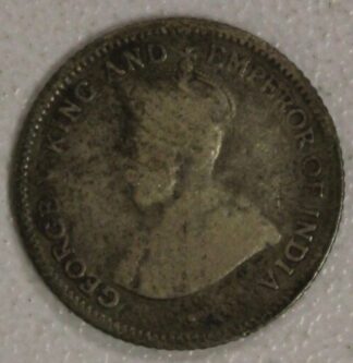 1918 British Guiana Four Pence .925 Silver Coin