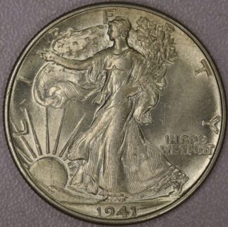 1941 UNC Walking Liberty Half Dollar