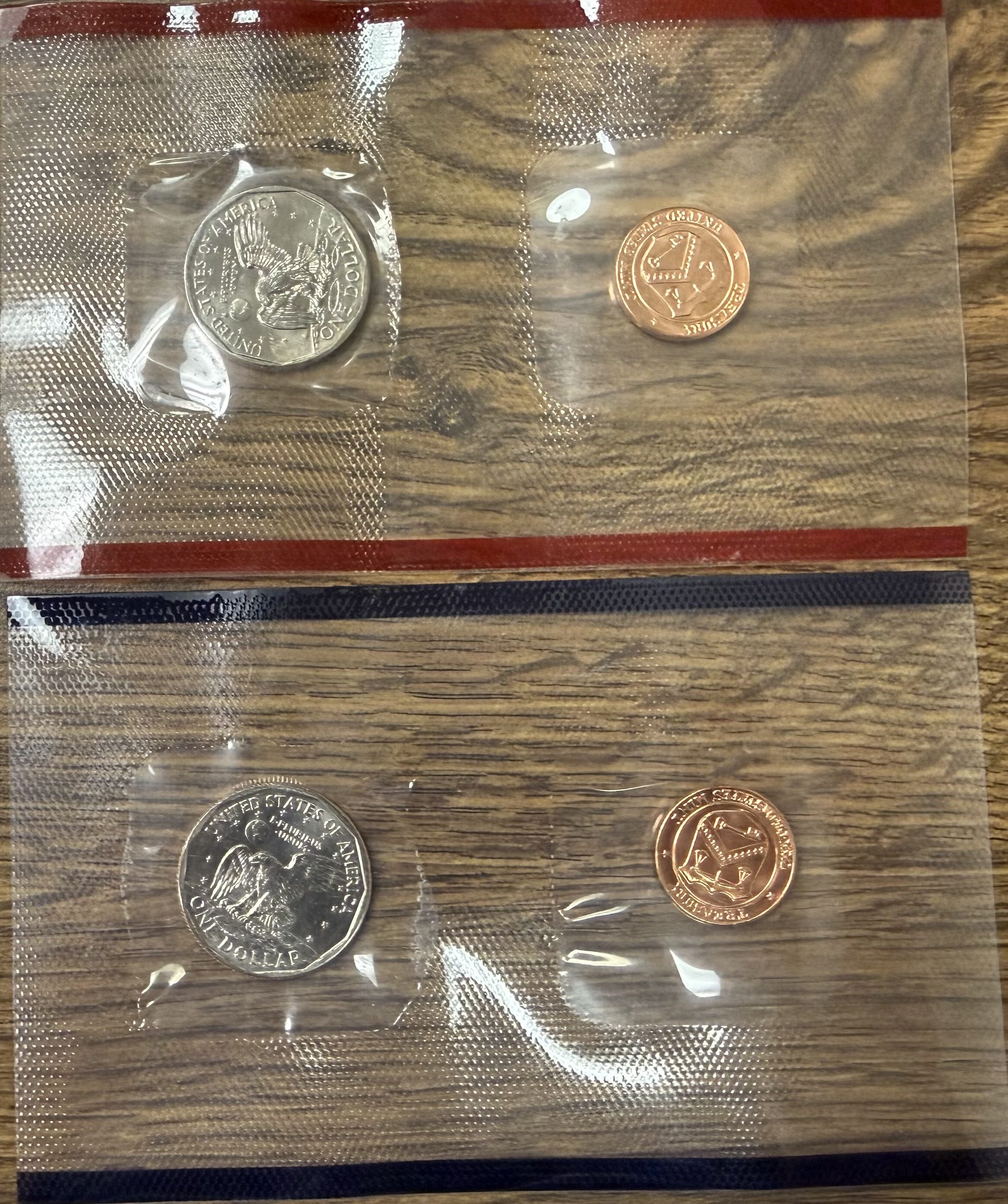 Auction - 1999 P D Susan B Anthony Dollar In Cello But No Envelope - Image 2