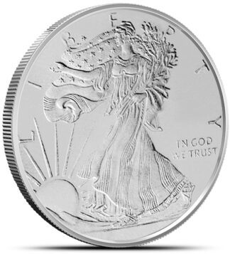1/10 oz GA Walking Liberty Silver Round