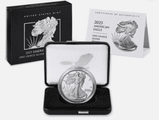 2025 W Silver Eagle $1 US Proof Coin W/OGP